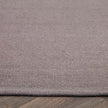 Hug Rug Woven Plain Rug Warm Grey - handmade