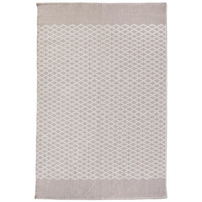 Hug Rug Woven Trellis Rug Natural - handmade