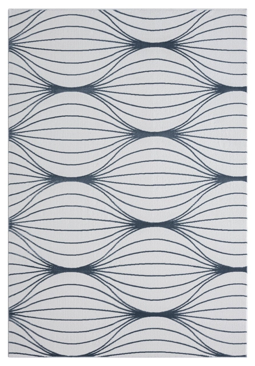 Misha Balloon Rug 60x230 cm / Blue / 70% polypropylene 30% polyester RUGS_and_MORE 5061020640312