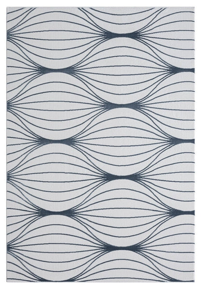 Misha Balloon Rug 60x230 cm / Blue / 70% polypropylene 30% polyester RUGS_and_MORE 5061020640312