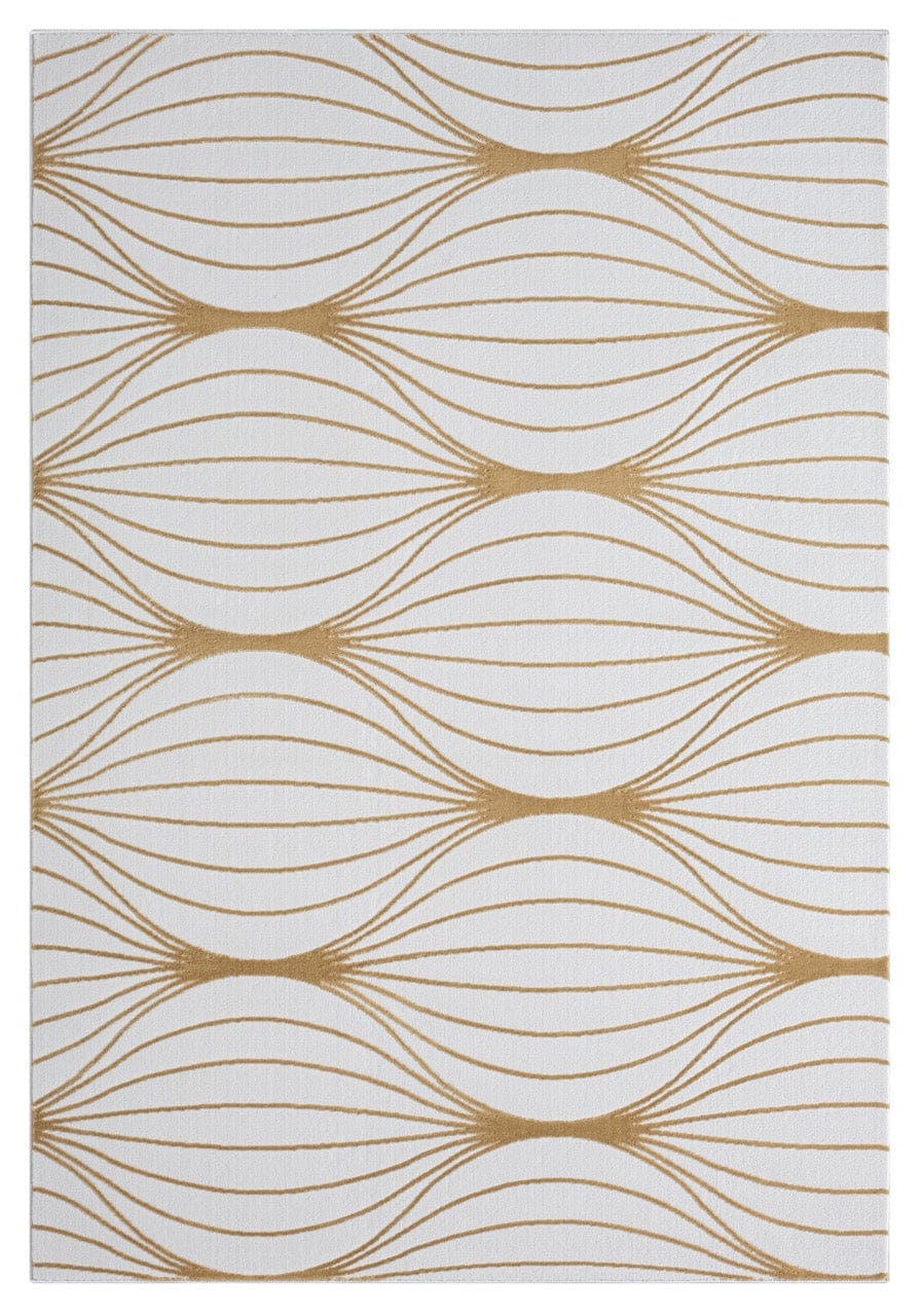 Misha Balloon Rug 60x230 cm / Ochre / 70% polypropylene 30% polyester RUGS_and_MORE 5061020640428