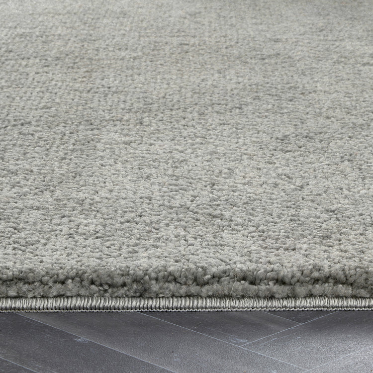 My Lux Rug - Silver - handmade
