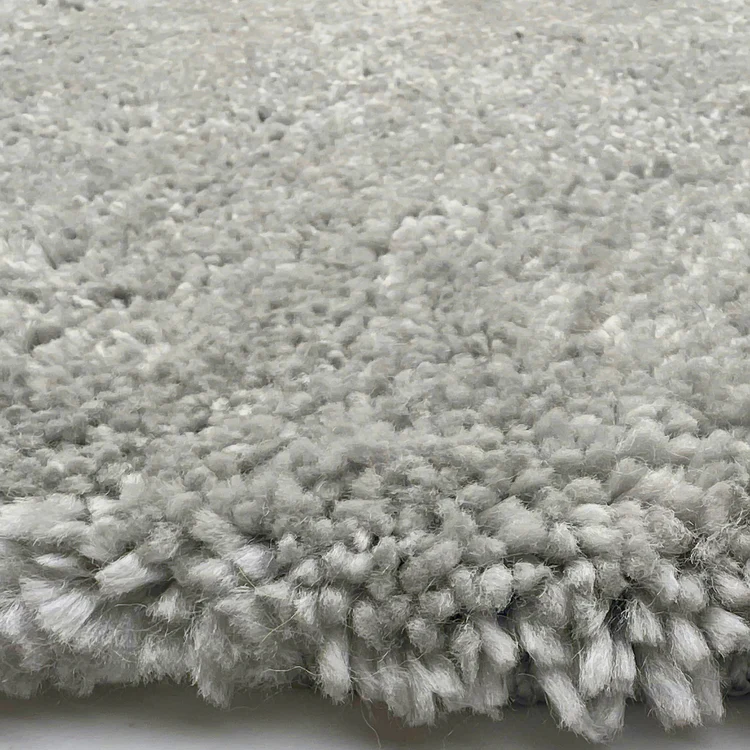 My Lux Rug - Silver - handmade