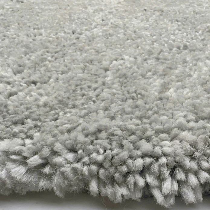 My Lux Rug - Silver - handmade