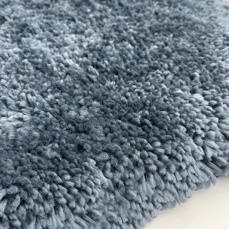 My Lux Rug - Smoke Blue - handmade