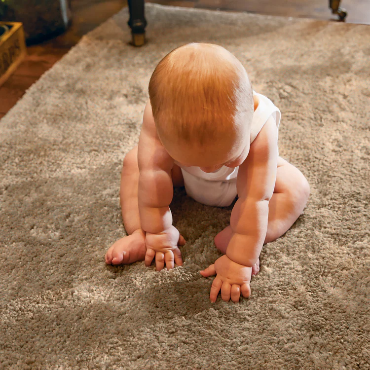 My Lux Rug - Stone - handmade