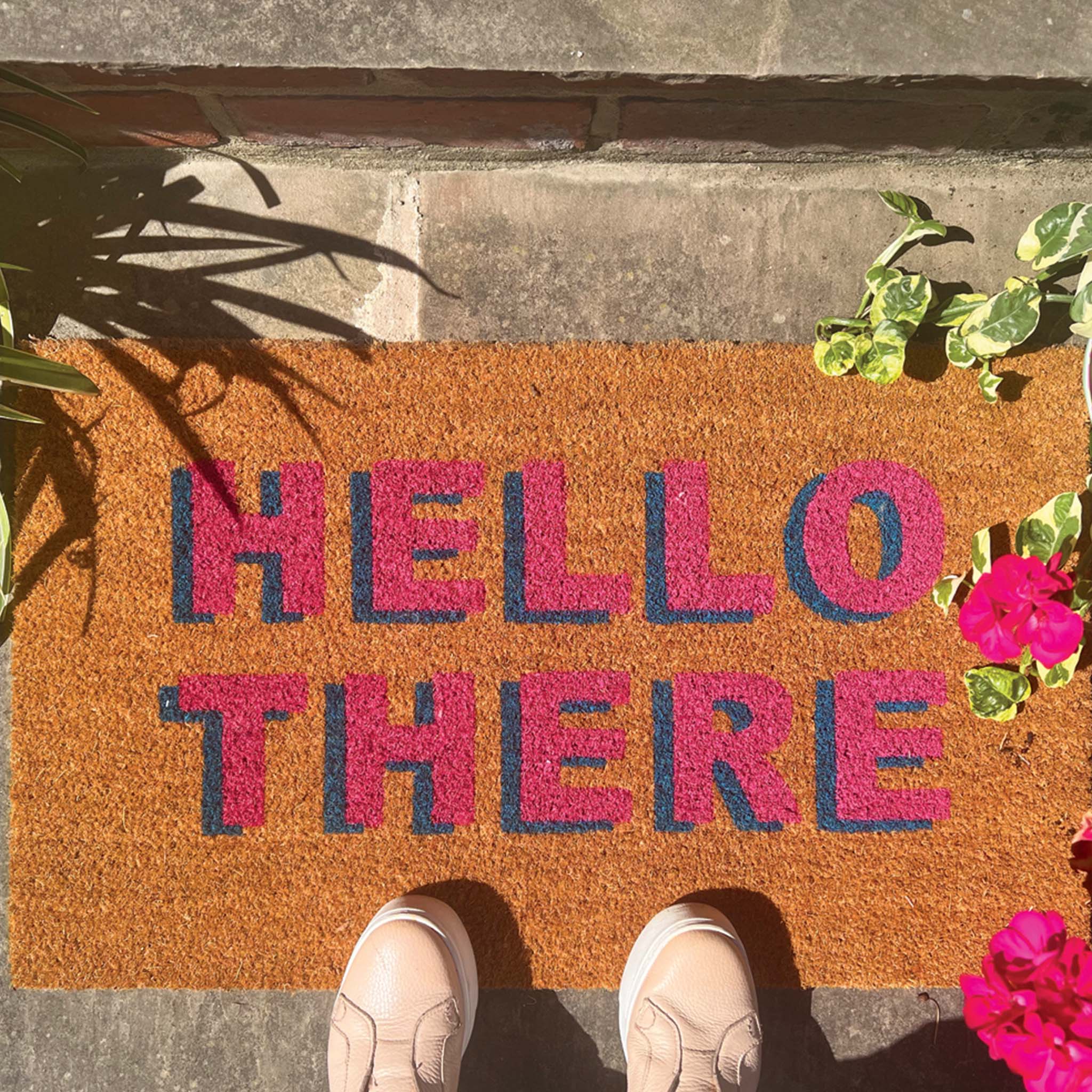 My Mat Coir - Hello There - handmade