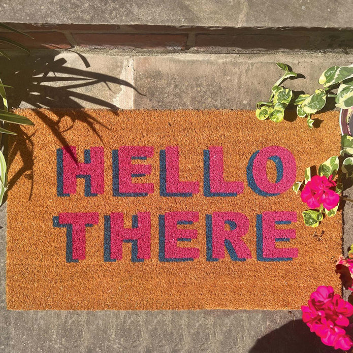My Mat Coir - Hello There - handmade