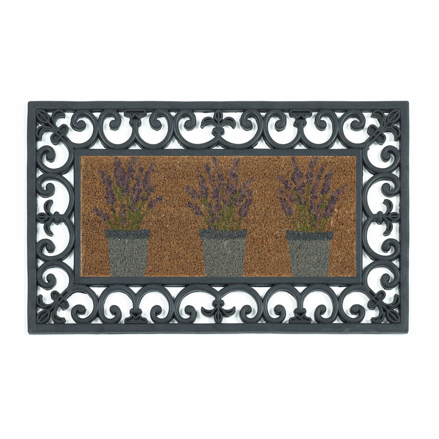 My Mat Coir Insert - Lavender - handmade