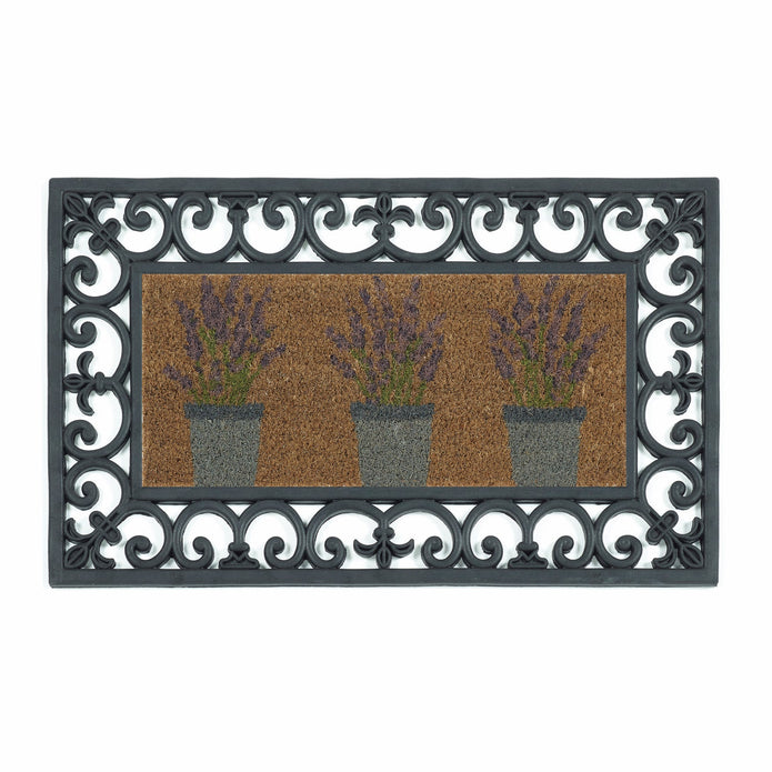 My Mat Coir Insert - Lavender - handmade