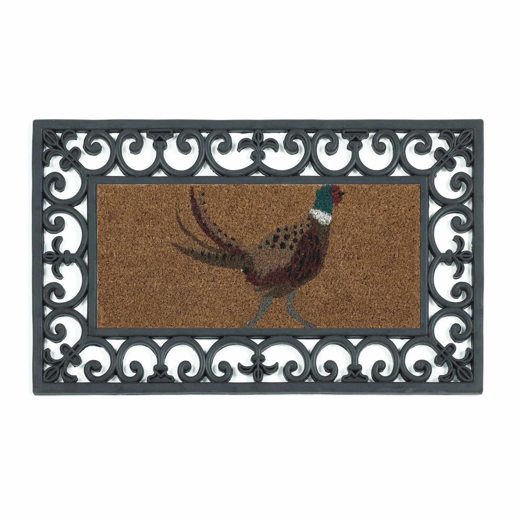 My Mat Coir Insert - Pheasant - handmade