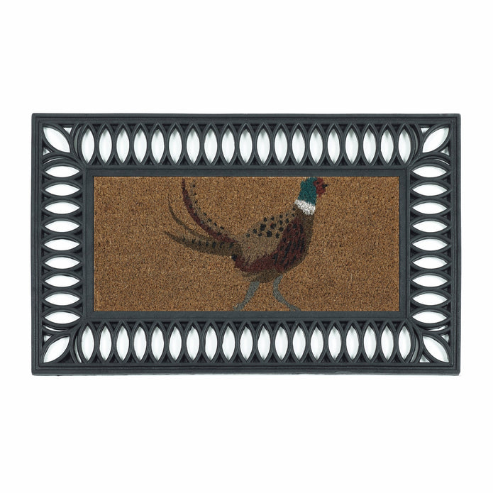 My Mat Coir Insert - Pheasant - handmade