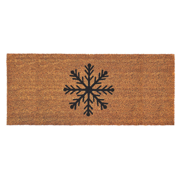 My Mat Coir Insert Snowflake 23X53 - handmade