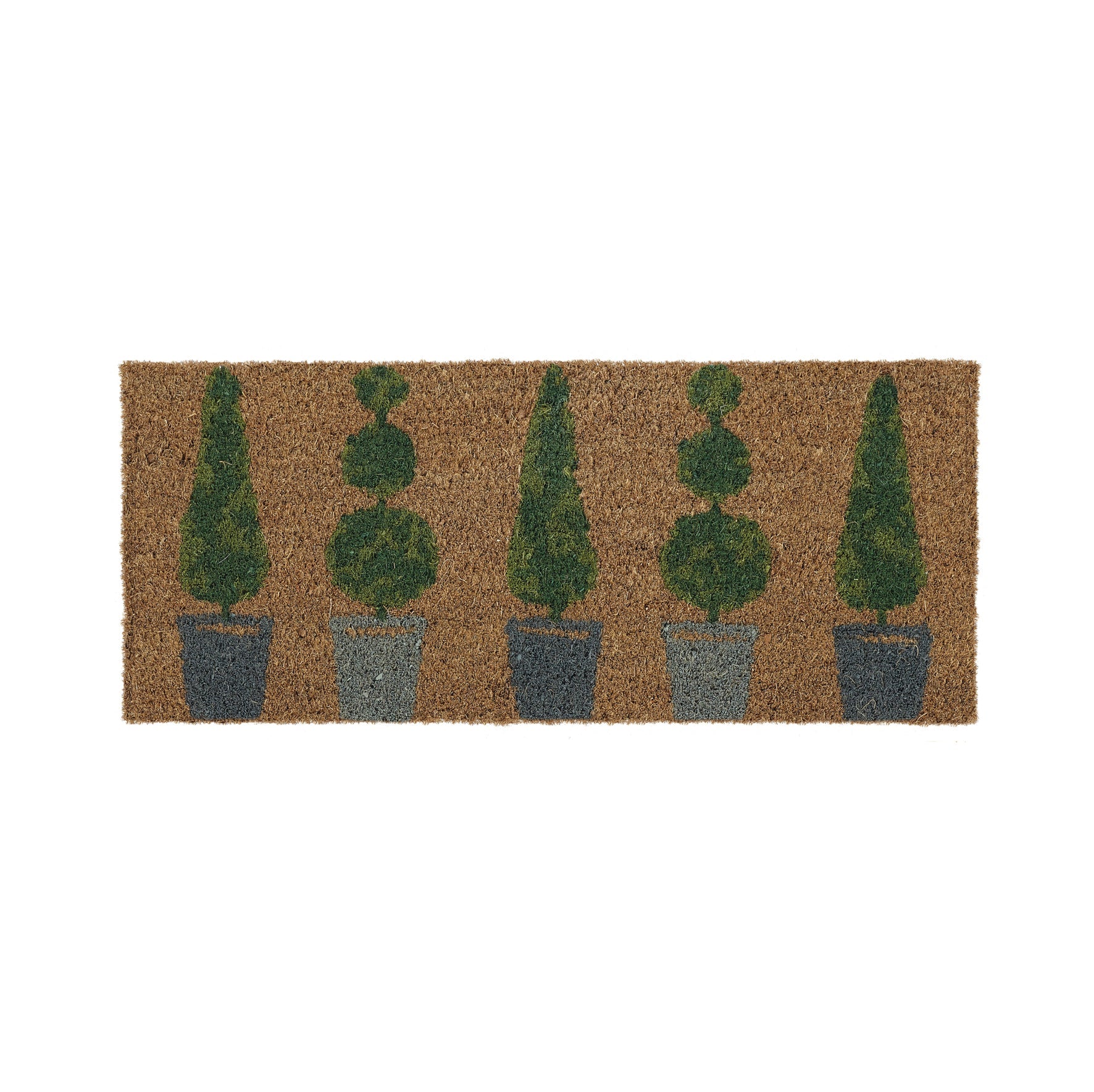 My Mat Coir Insert - Topiary - handmade