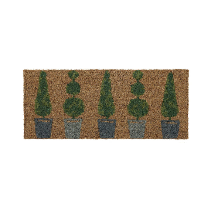 My Mat Coir Insert - Topiary - handmade