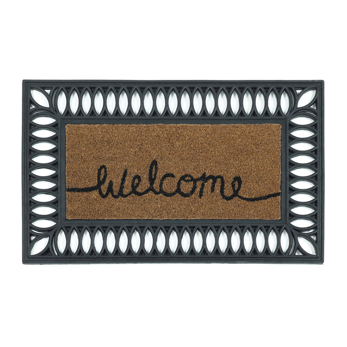 My Mat Coir Insert - Welcome - handmade