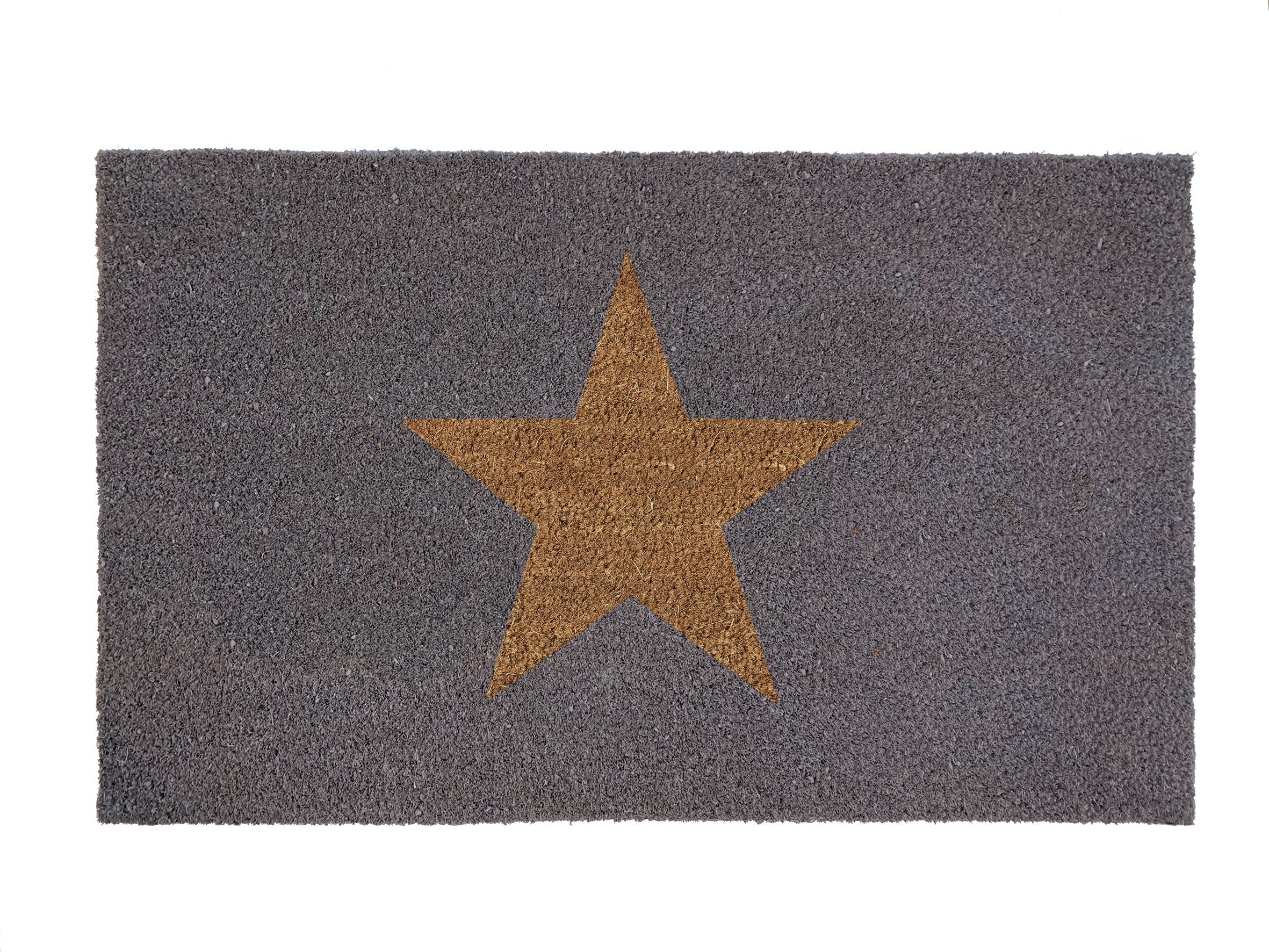 My Mat Coir - Inverse Star - handmade