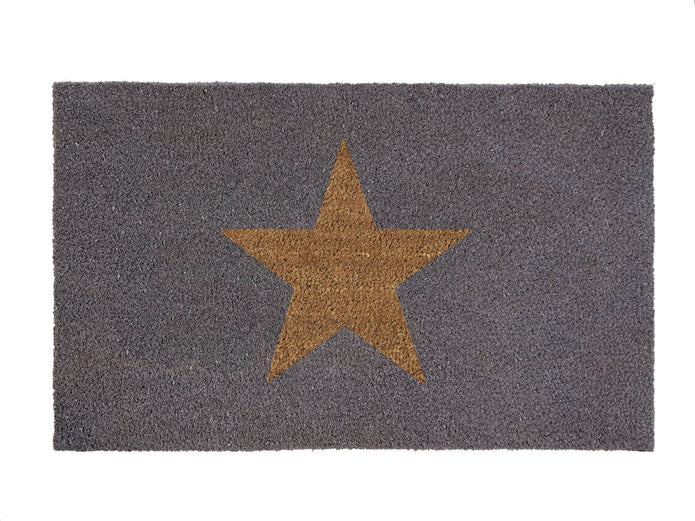 My Mat Coir - Inverse Star - handmade