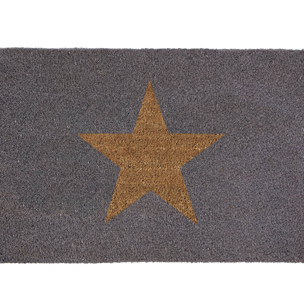 My Mat Coir - Inverse Star - handmade