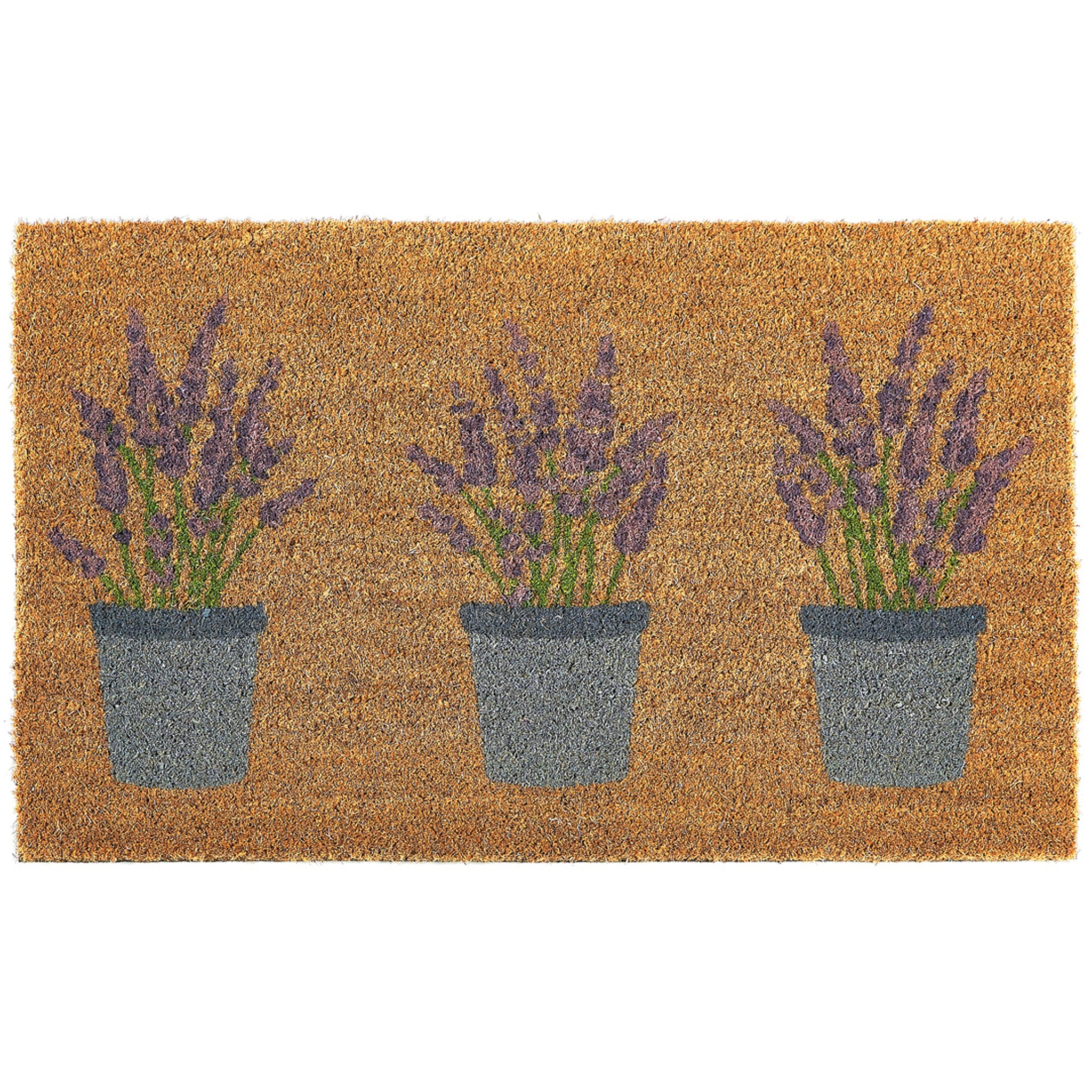 My Mat Coir - Lavender - handmade