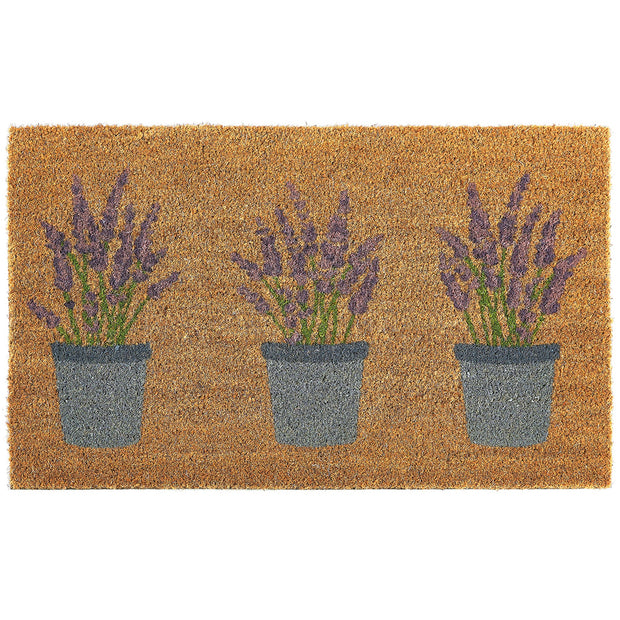 My Mat Coir - Lavender - handmade