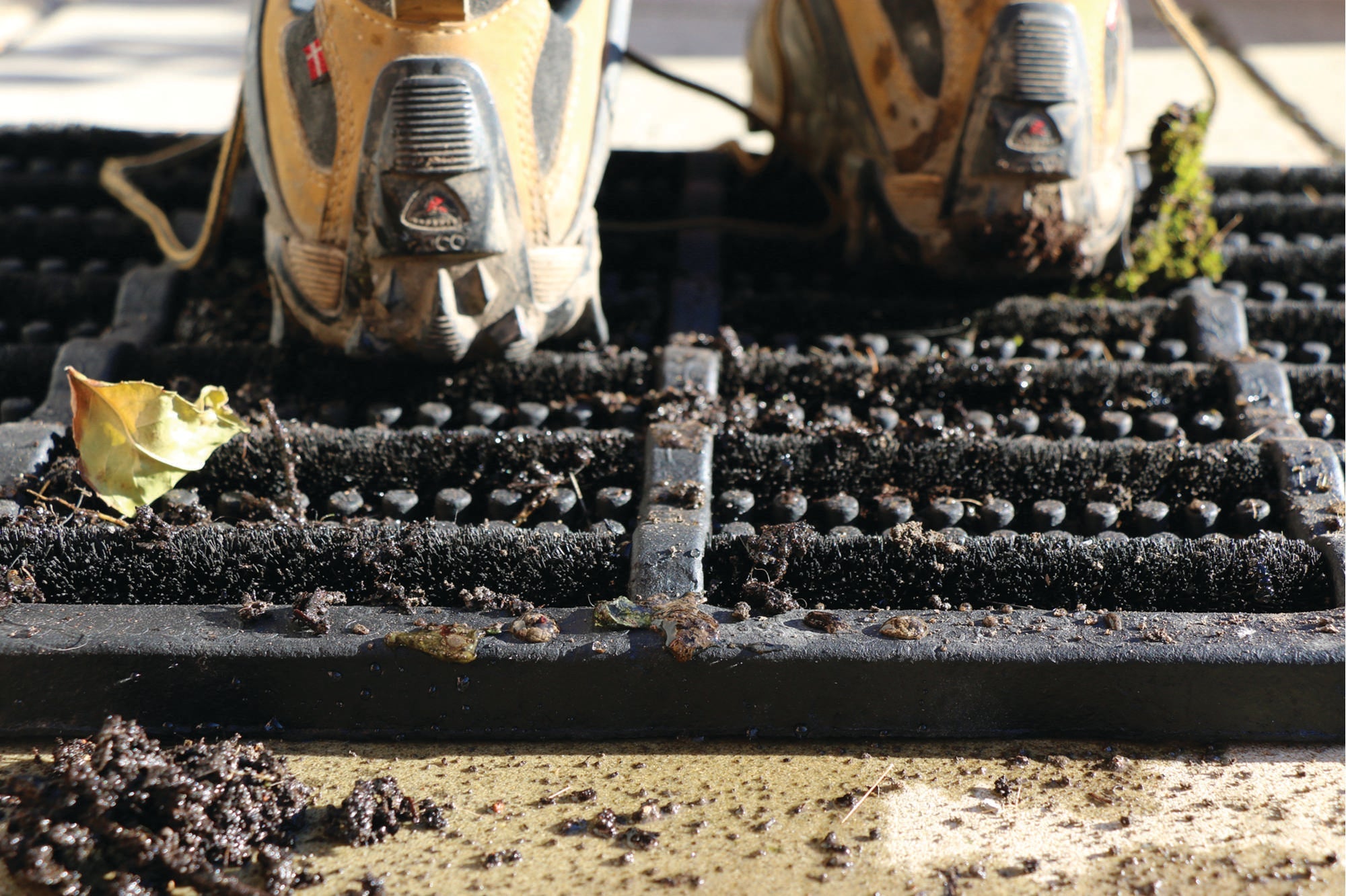 My Mat Coir Scraper Mat - Black - handmade