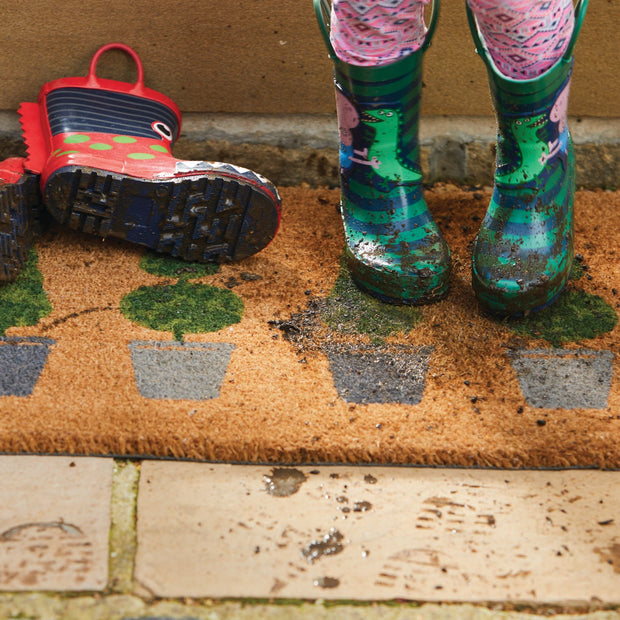 My Mat Coir - Topiary - handmade