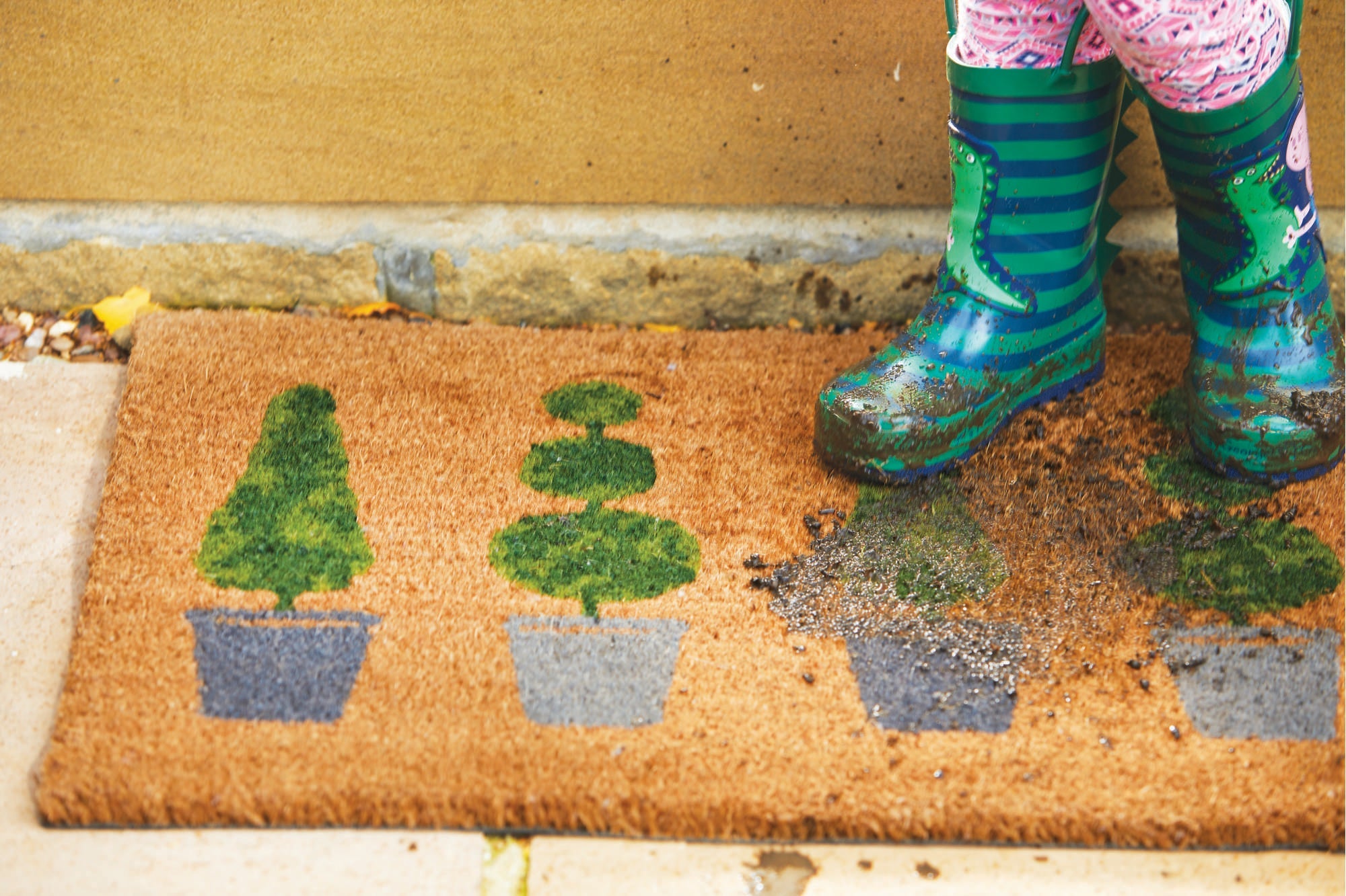 My Mat Coir - Topiary - handmade