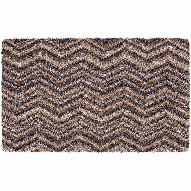 My Mat Cotton - Candy Linen Zig Zag - handmade