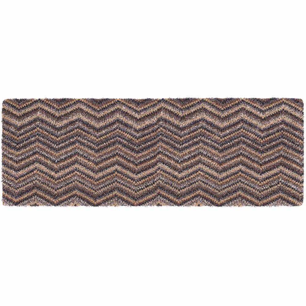 My Mat Cotton - Candy Linen Zig Zag - handmade