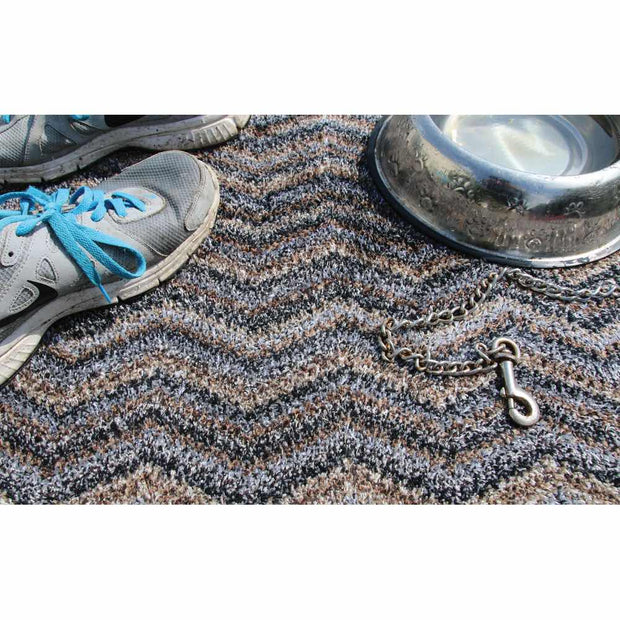 My Mat Cotton - Candy Rock Zig Zag - handmade