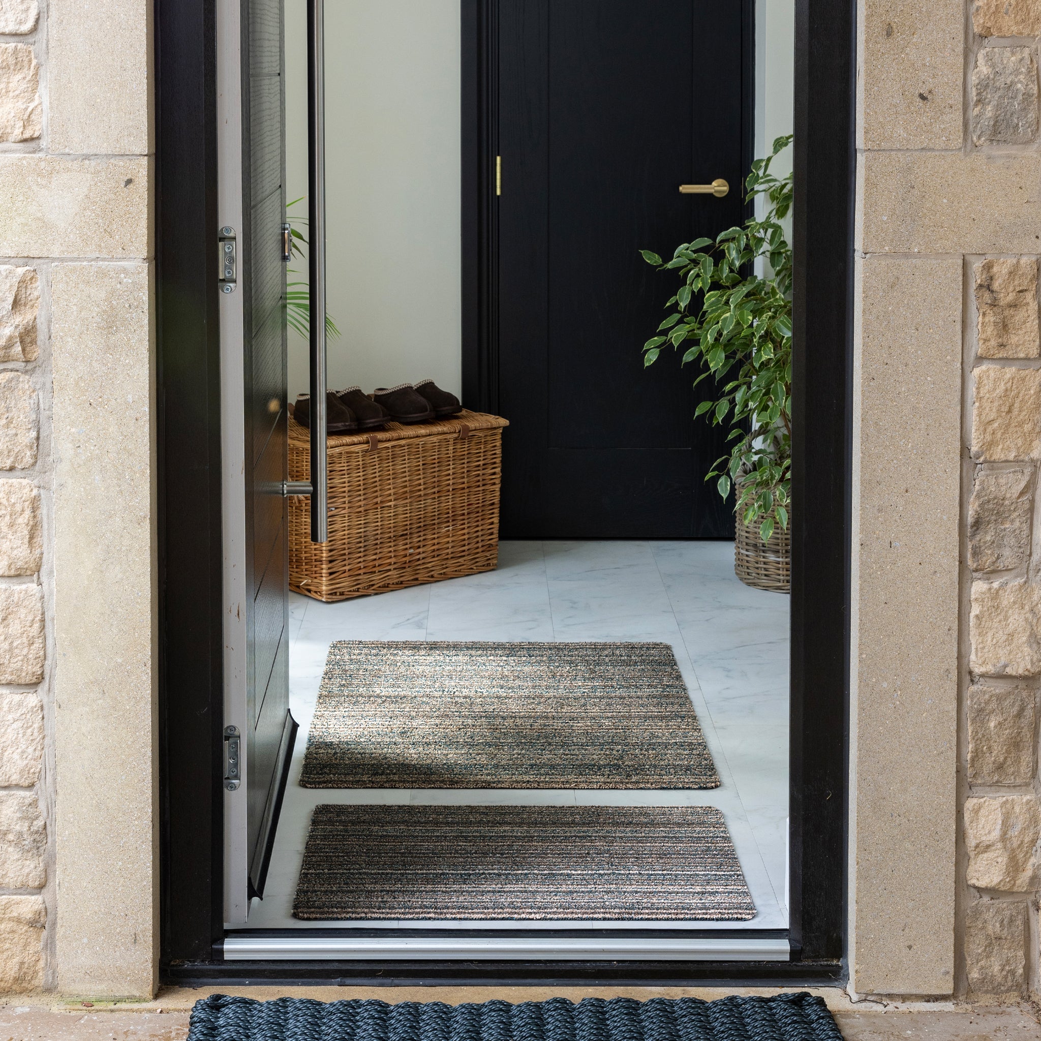 My Mat Cotton - Candy Sage - handmade