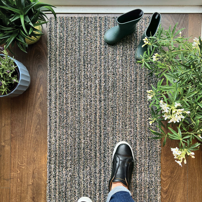 My Mat Cotton - Candy Sage - handmade