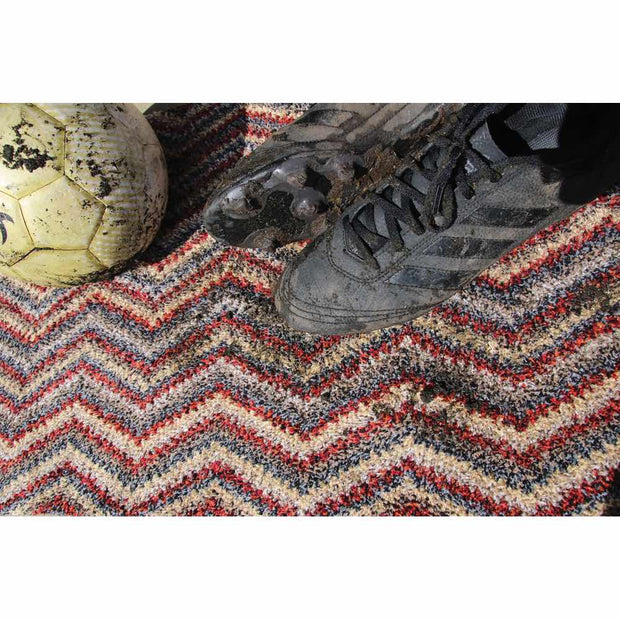 My Mat Cotton - Candy Spice Zig Zag - handmade