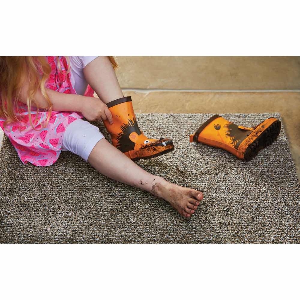 My Mat Cotton - Coffee - handmade