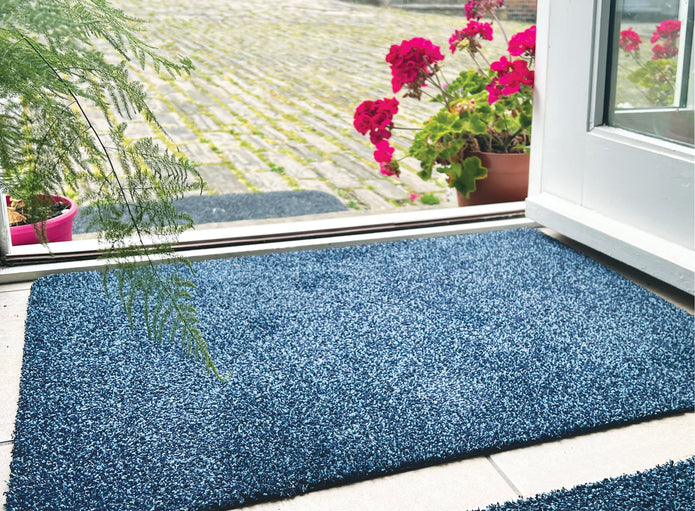 My Mat Cotton - Indigo - handmade