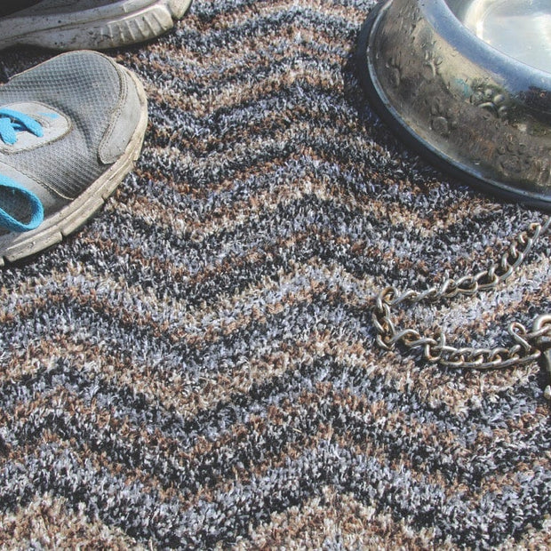 My Mat Cotton Indoor Candy Rock Zig Zag Doormat RUGS_and_MORE