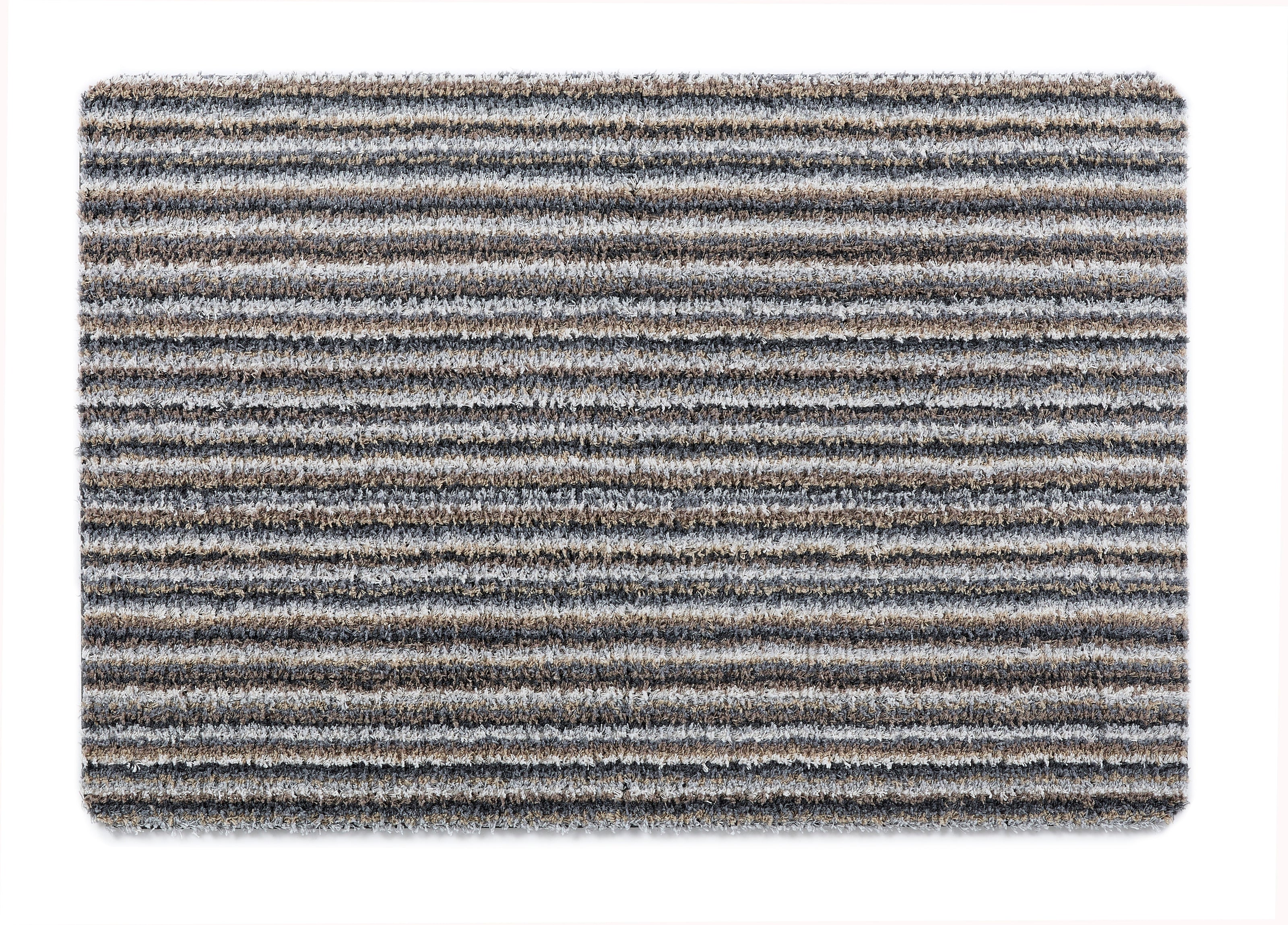 My Mat Cotton - Portland Stone Stripe - handmade
