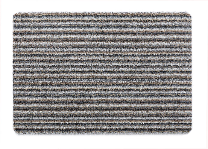 My Mat Cotton - Portland Stone Stripe - handmade