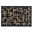 My Mat Nylon Indoor Pattern Abstract Maze - handmade