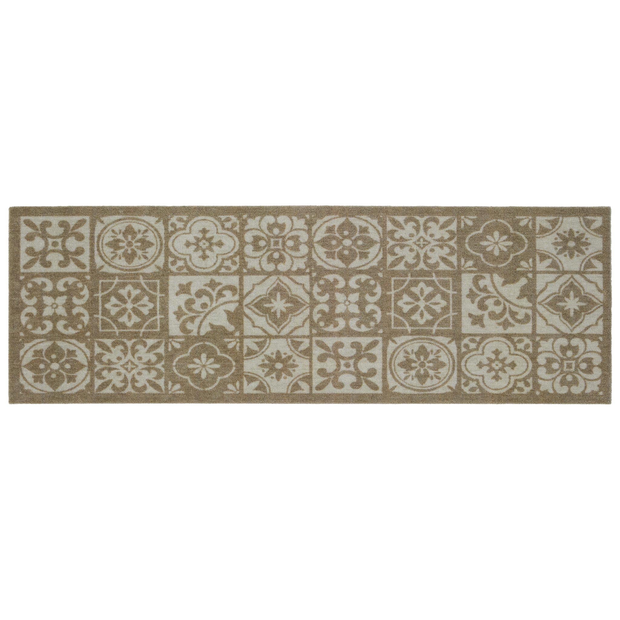 My Mat Nylon Indoor Pattern Mediterranean Tile - handmade