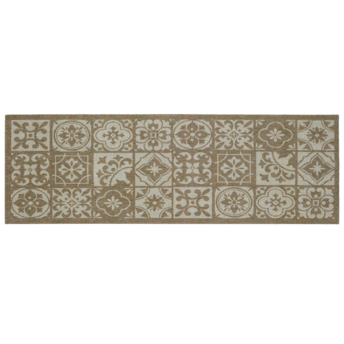 My Mat Nylon Indoor Pattern Mediterranean Tile - handmade