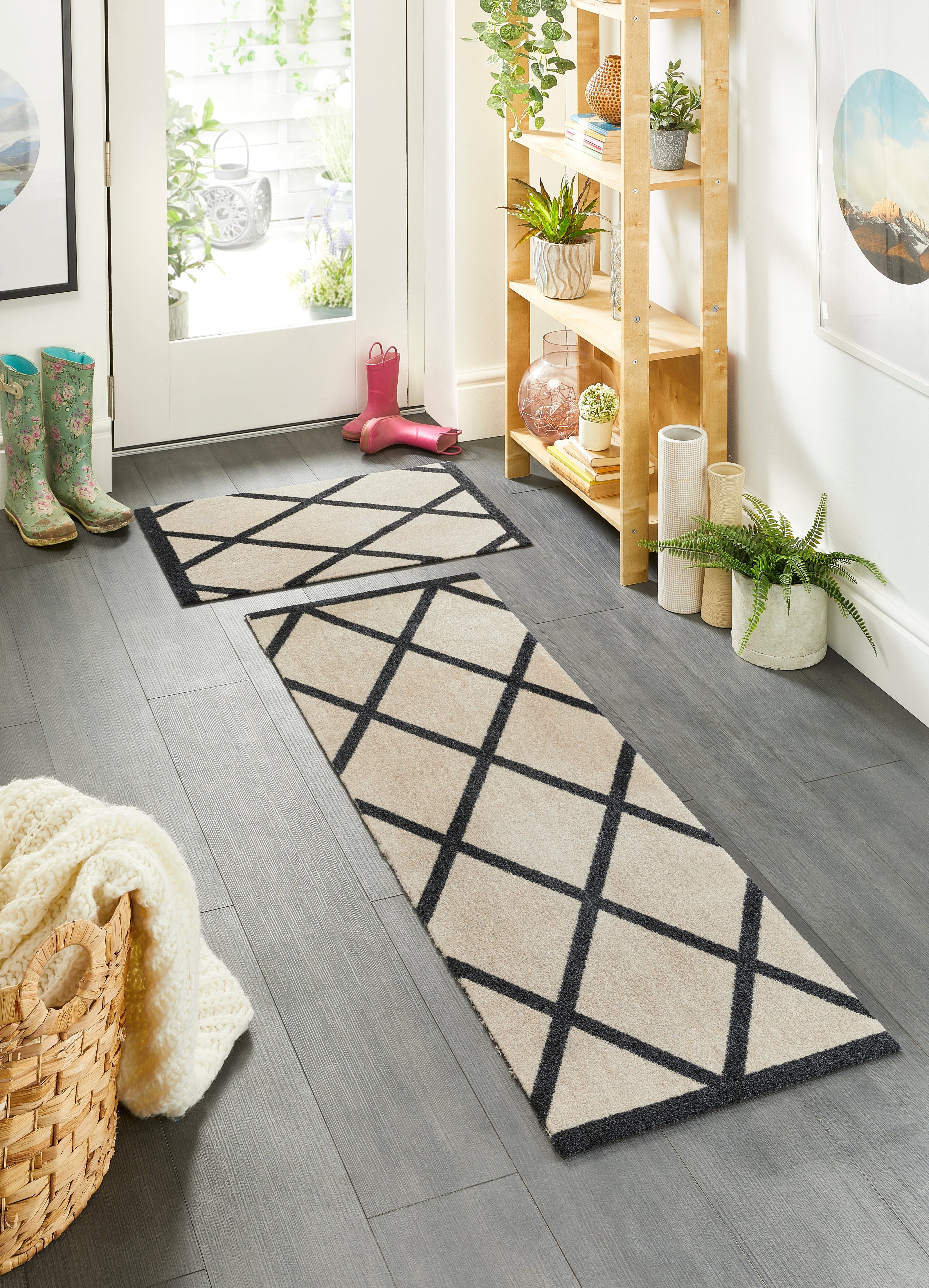 My Mat Nylon - My Border Geo - handmade