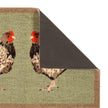 My Mat Nylon - My Chickens - handmade