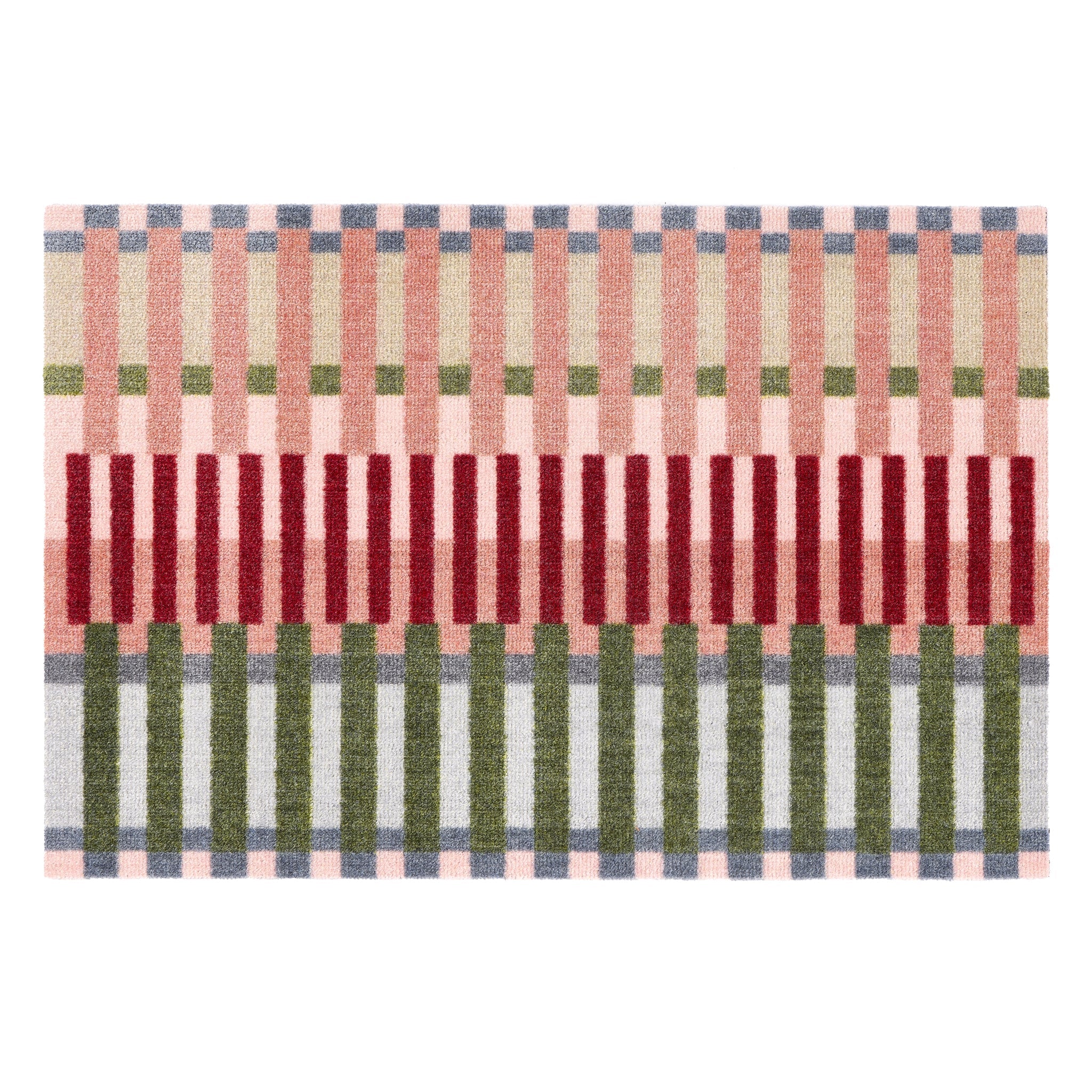 My Mat Nylon - My Colour Block Weave - handmade