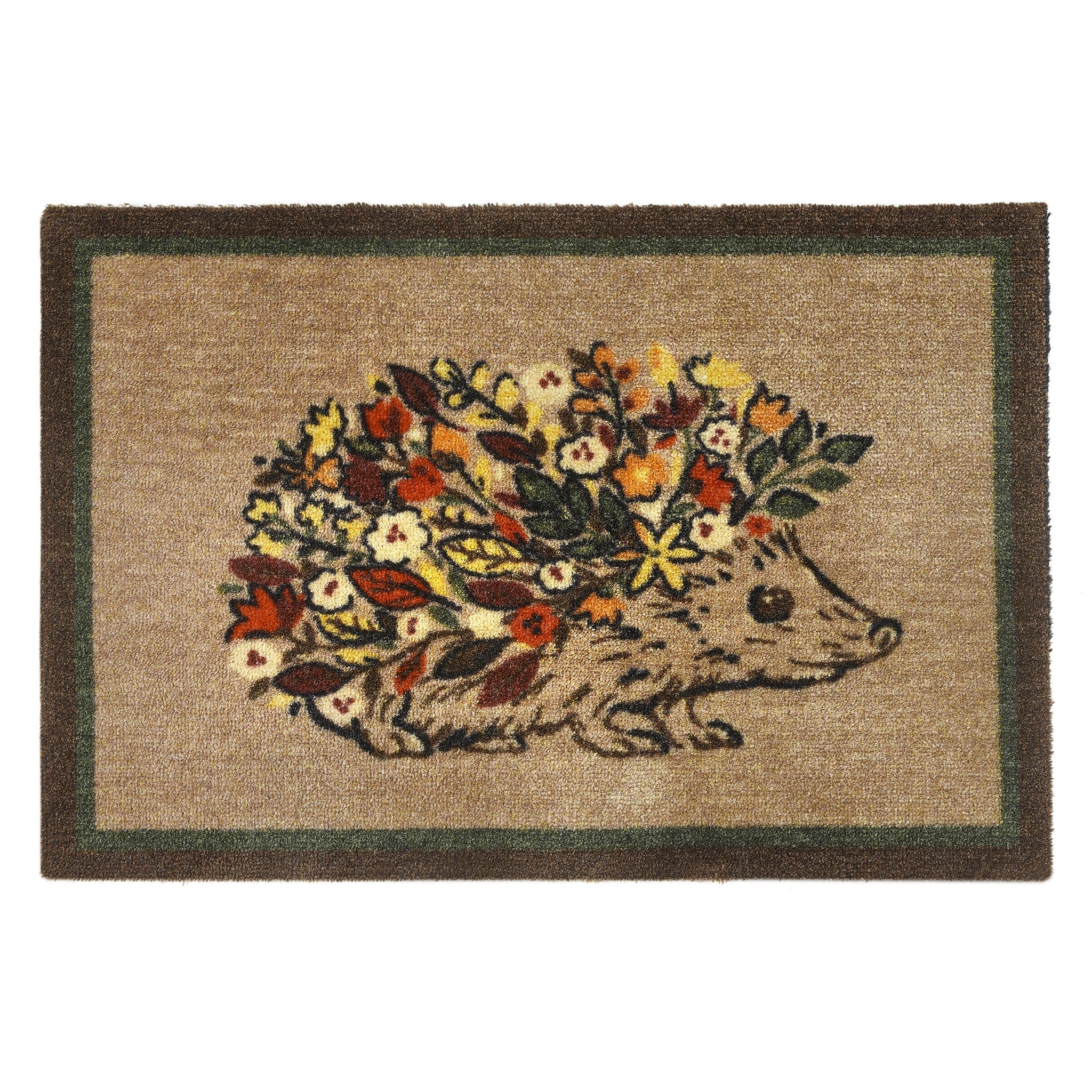 My Mat Nylon - My Floral Hedgehog - handmade