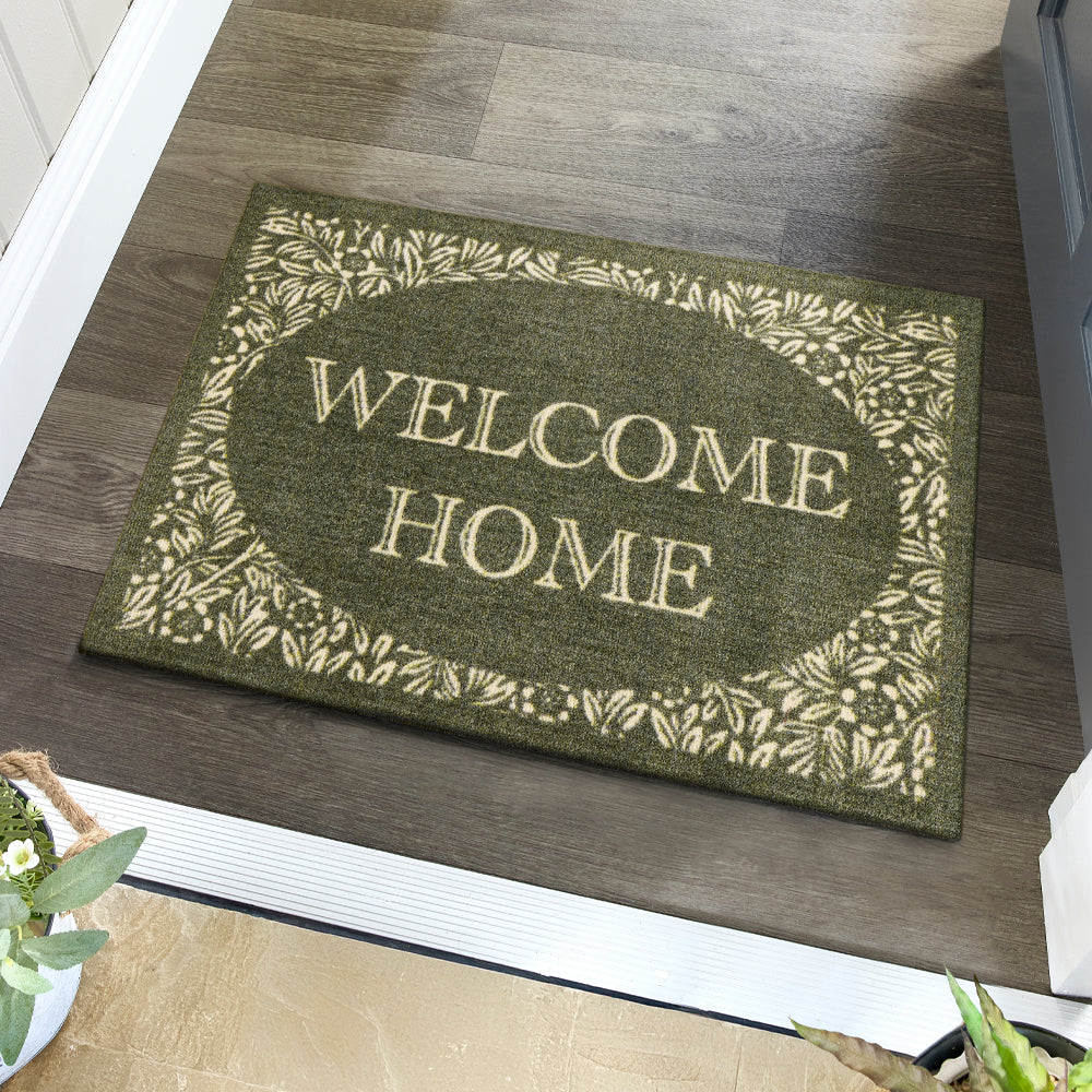 My Mat Nylon - My Floral Welcome Home - handmade