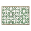 My Mat Nylon - My Harlequin Tile Green - handmade