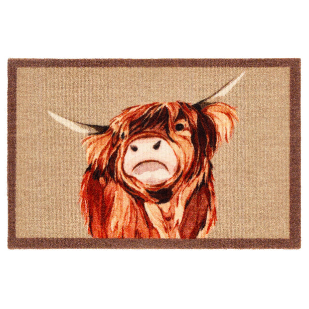 My Mat Nylon - My Highland Cow - handmade