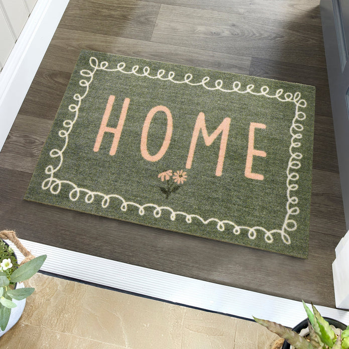 My Mat Nylon - My Home in Bloom - handmade